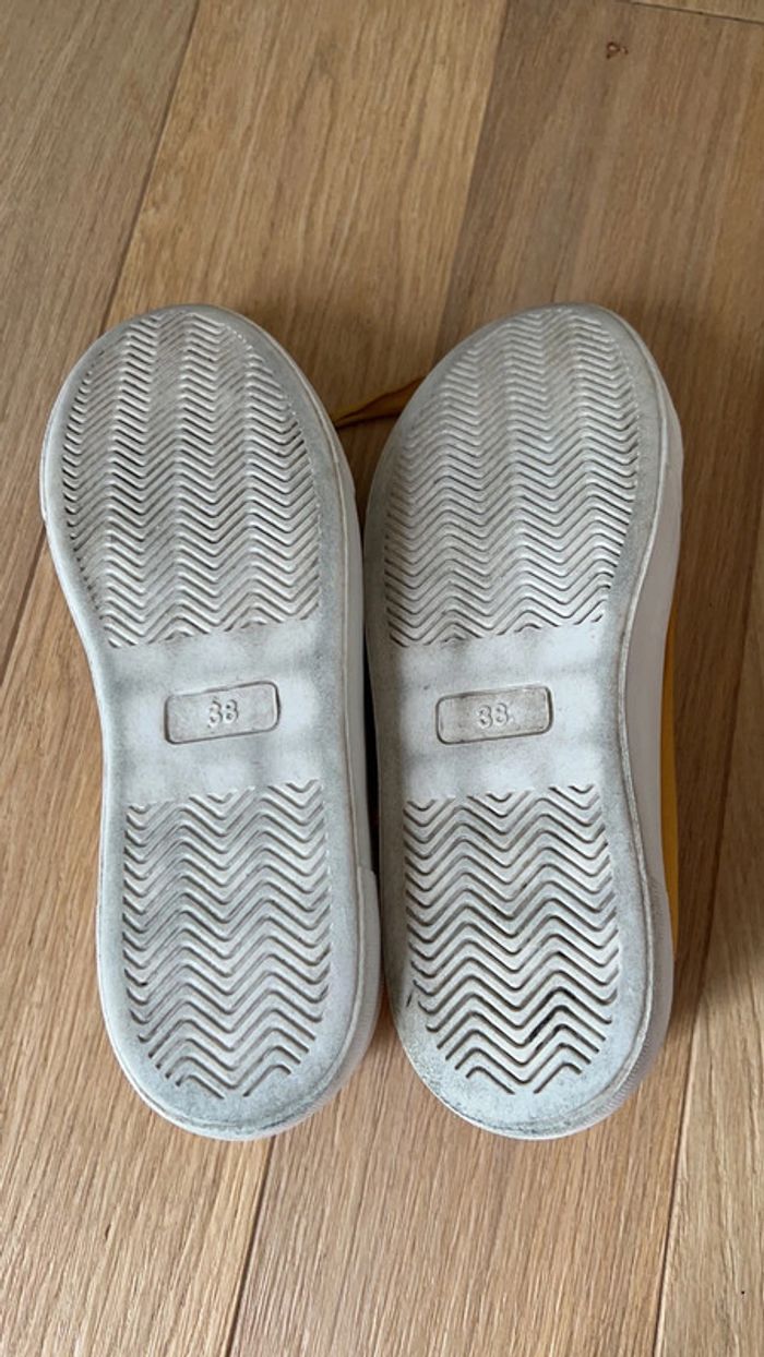 Chaussure Breal jaune moutarde/ dorée 38 - photo numéro 5