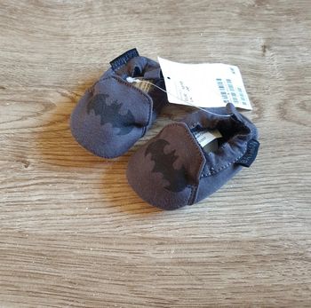 ⭐ Chaussons bébé Batman naissance ⭐