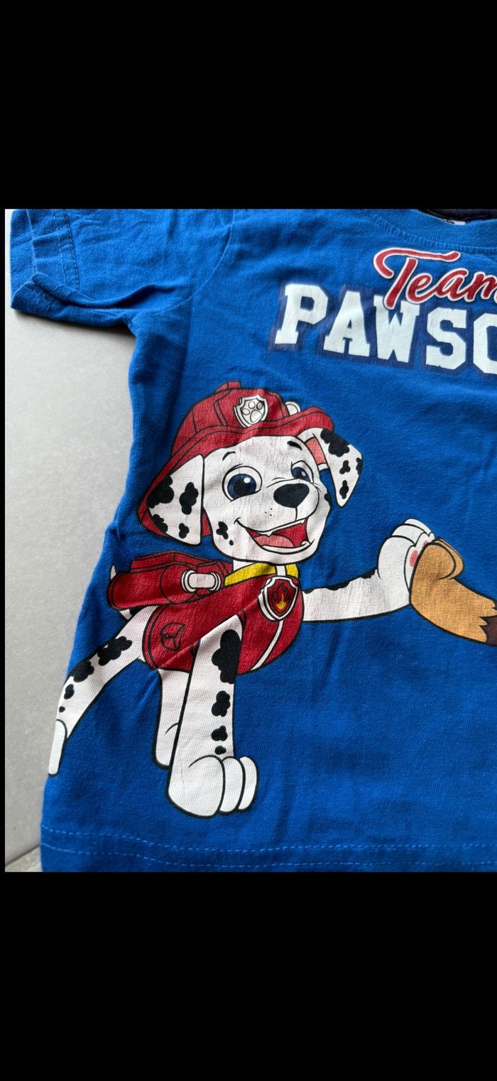 Tee shirt manches courtes Pat Patrouille 24 mois - photo numéro 3