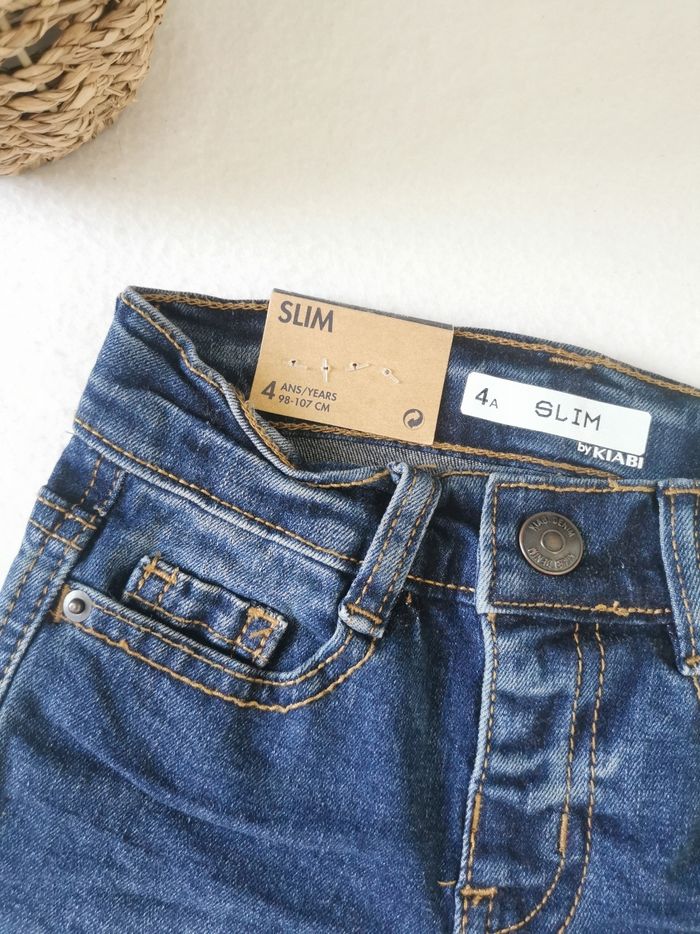 Bermuda slim en jean Kiabi 4 Ans - photo numéro 2