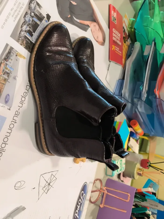 Bottines vernis - photo numéro 2