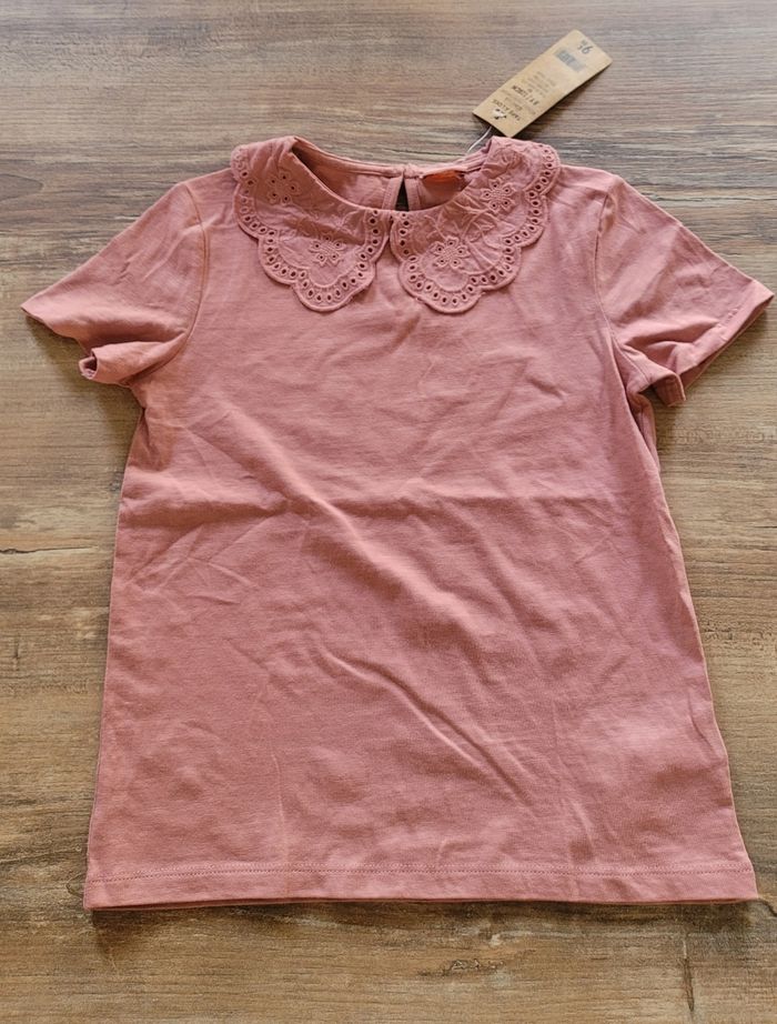 Tee-shirt col claudine