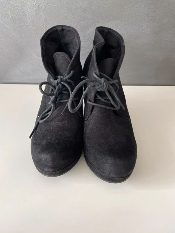 Bottine noir femme - photo numéro 4