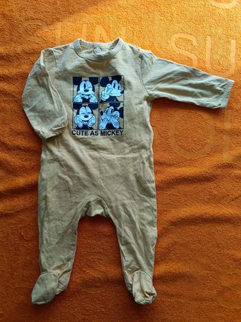 Pyjama léger Mickey 6 mois
