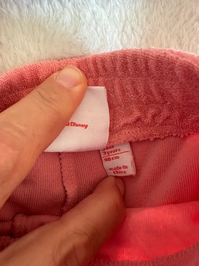 Ensemble Disney Chip & Dale « Best Friends » Débardeur + Short corail – Taille 3 ans - photo numéro 4