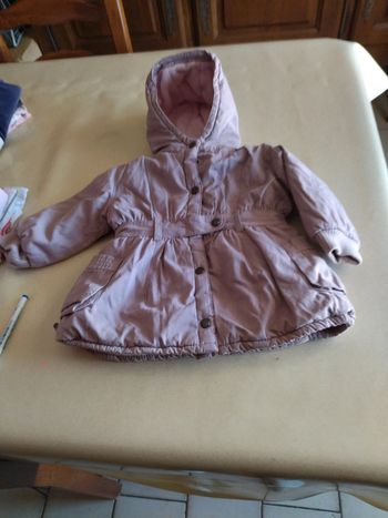Manteau hiver bébé fille