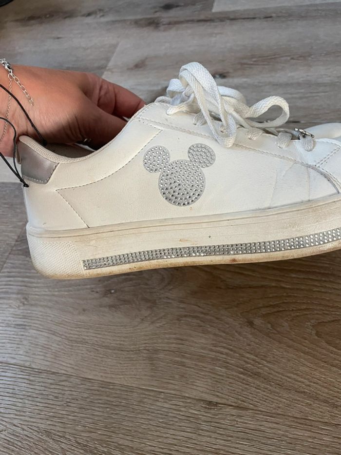 Basket Mickey 41 primark blanc et argenté - photo numéro 6