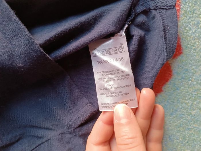 T-shirt polo manches longues 6ans - photo numéro 3