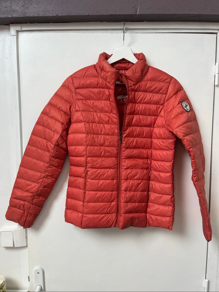 Doudoune orange Back to Alaska – Taille M, parfait état - photo numéro 3