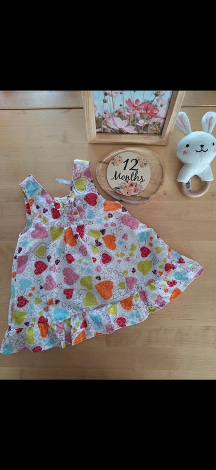Robe pour fille taille 12mois marque Orchestra très bon état