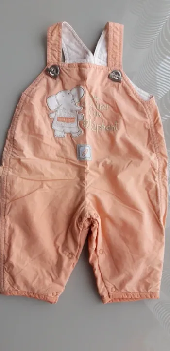 Combinaison orange 6 mois