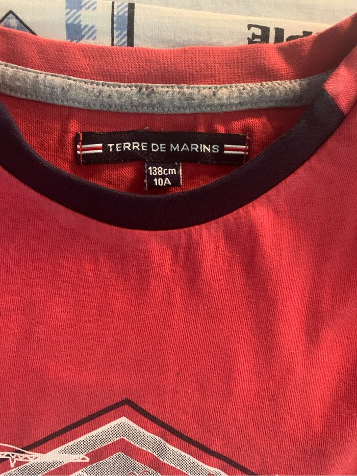Tee shirt terre de marins