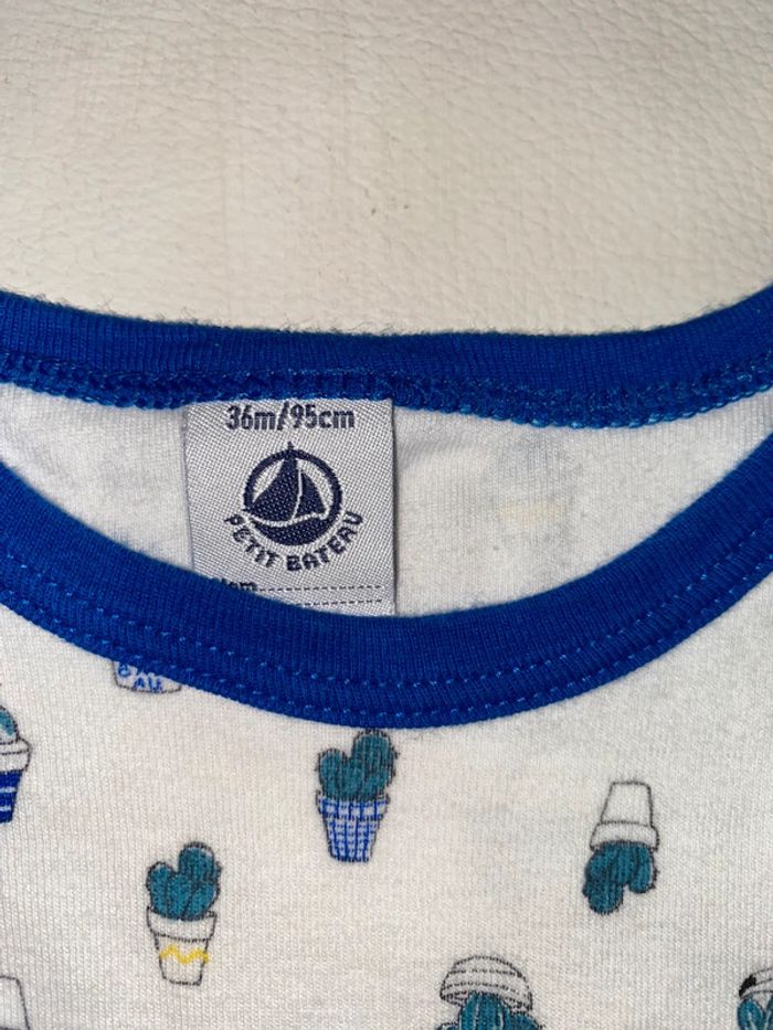 Combishort salopette Petit Bateau 36 mois - photo numéro 2