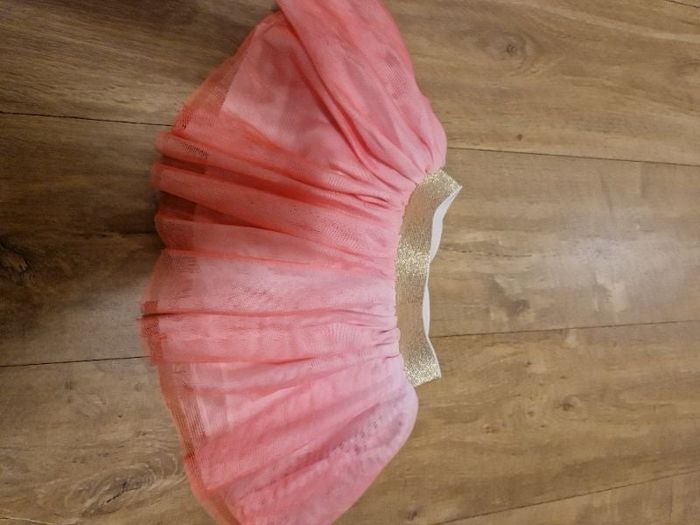 Tutu rose et doré