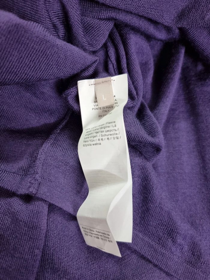 Stefanel robe multiples violet * taille L * - photo numéro 12