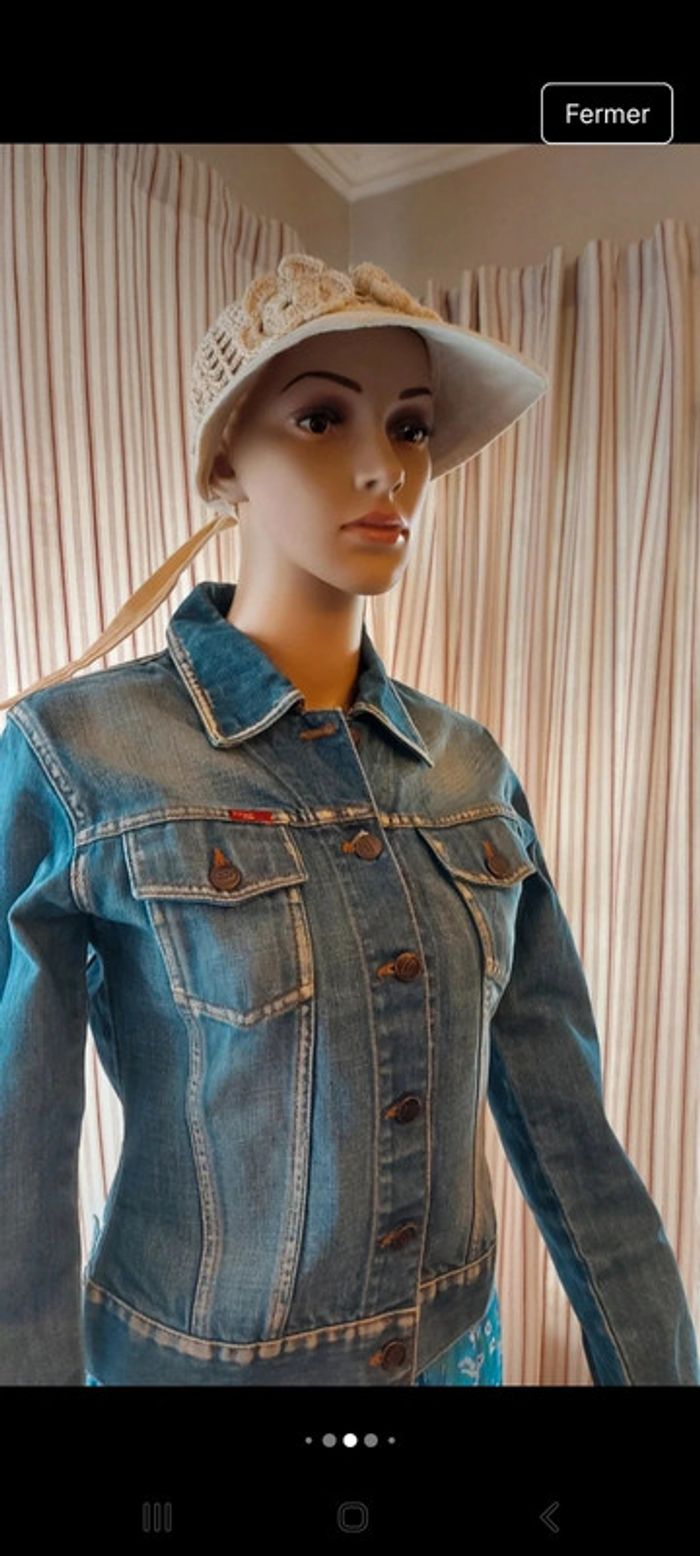 Veste en Jeans Only taille étiquette M - photo numéro 6