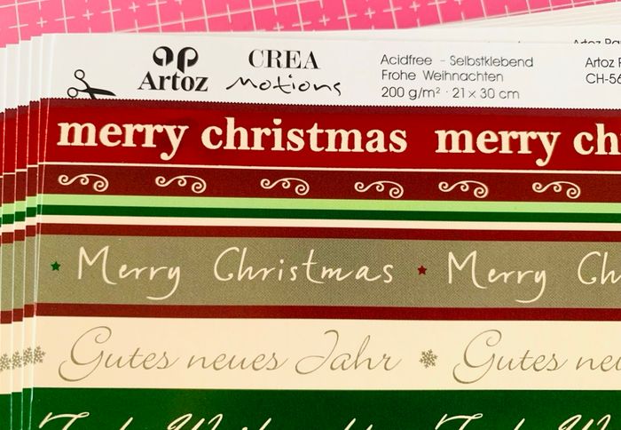 Lot 25 feuilles Auto-adhésif phrases Noël - photo numéro 6