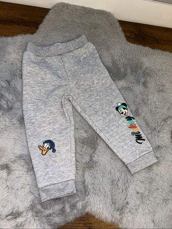 Pantalon souple gris Mickey - 18 mois - Disney Baby