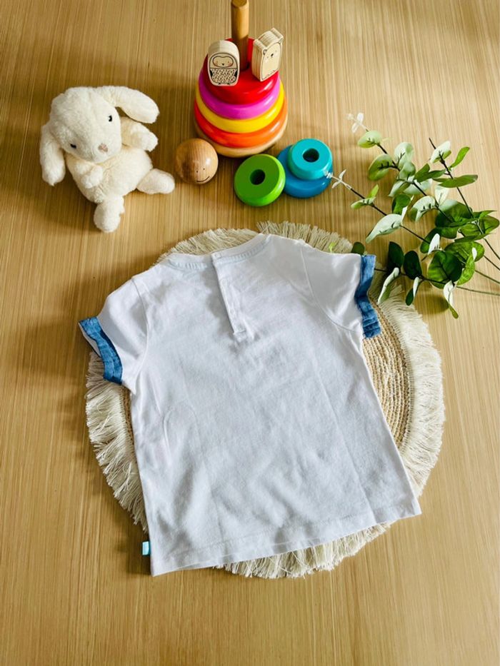 T-shirt manches courtes obaïbi 12 mois - photo numéro 3