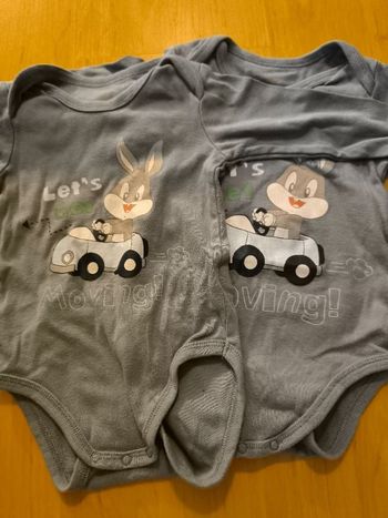 2 bodys identique 9 mois /12 mois