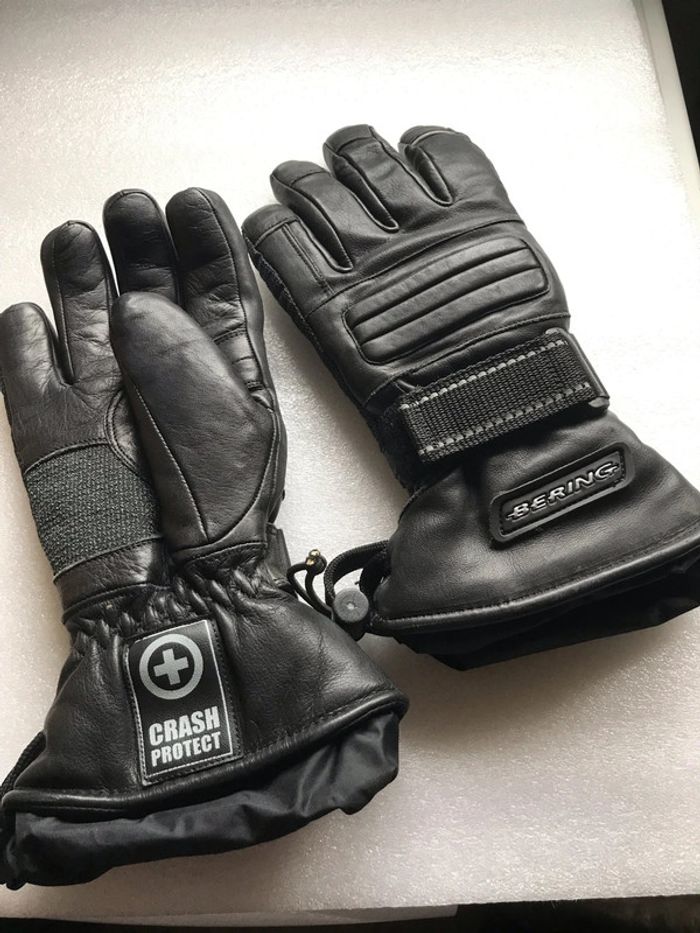 Gants moto cuir neufs - photo numéro 2