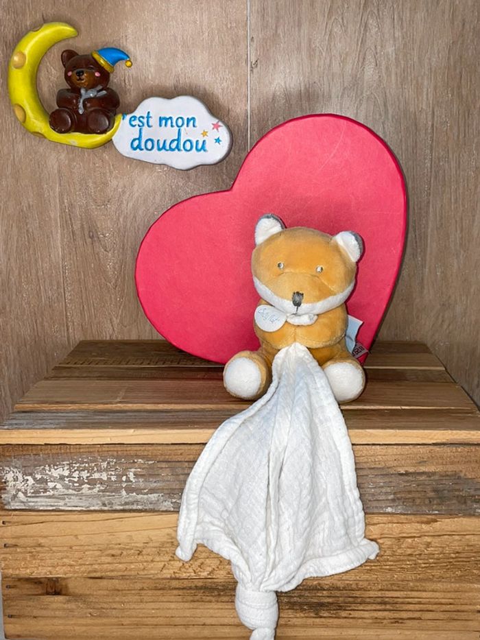 NAT397 doudou renard 🦊 babynat
