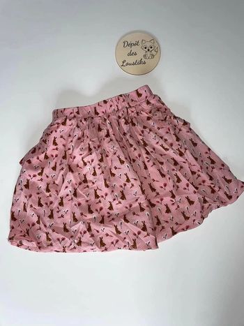 Jupe rose