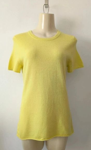 T-shirt en laine et cachemire - Peter Hahn - taille 40/42