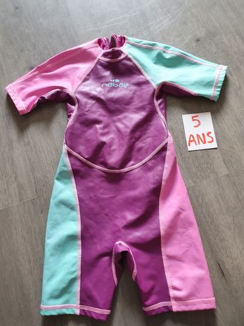 Combinaison natation fille 5ans