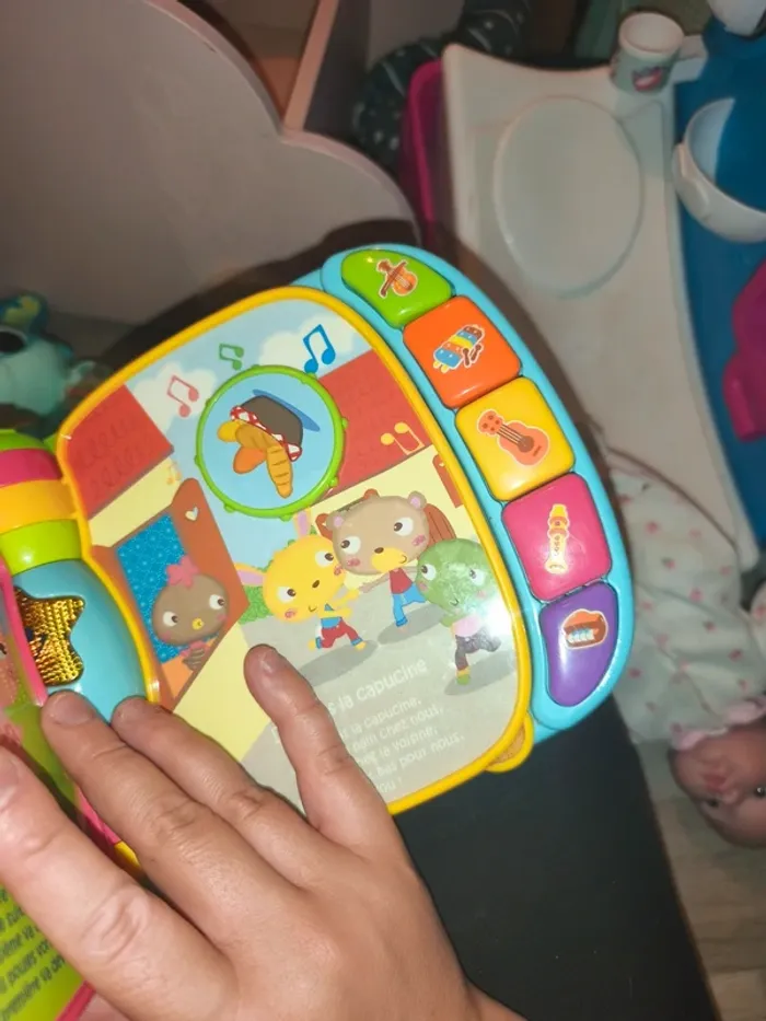 Do ré mi super livre enchanté marque VTech - photo numéro 2