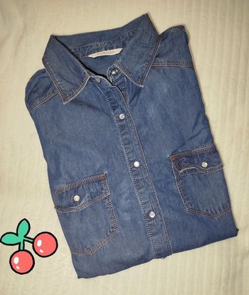 Camaïeu Chemise Jean Femme Taille 1 36/38