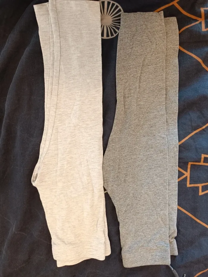 Lot de 2 leggings long fille 3 ans