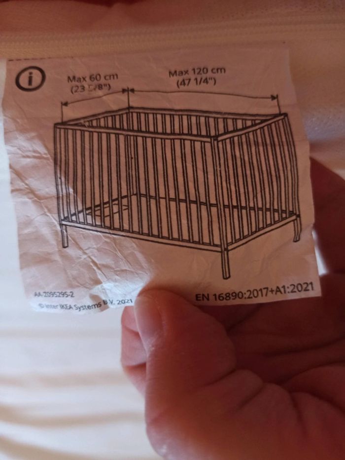 Matelas lit bébé neuf - photo numéro 3