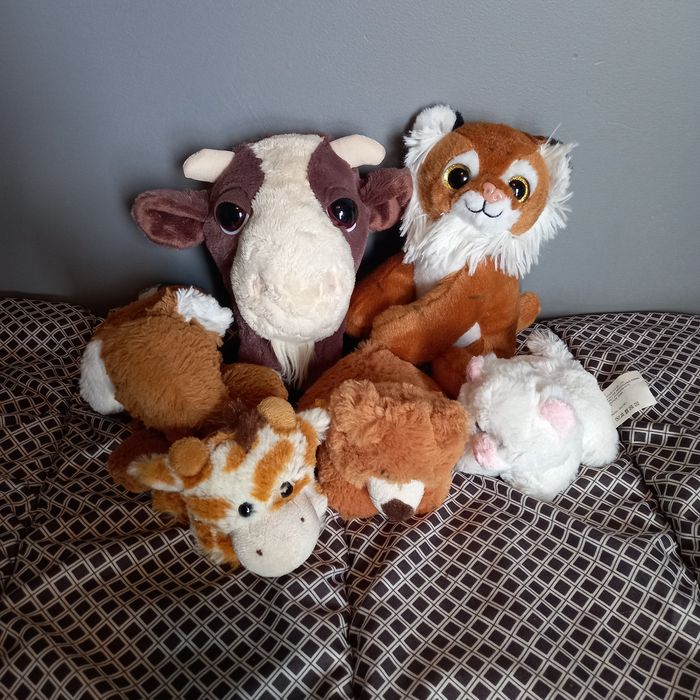 Lot animaux de "la ferme et la savane"