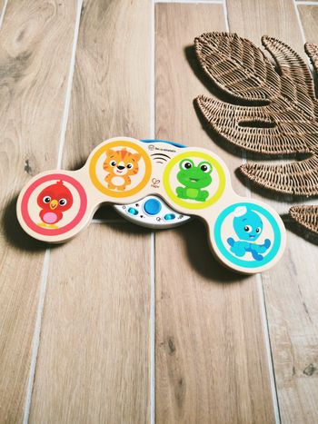 🥁Tambour Tam tam magic Touch interactif en bois marque Baby Einstein Hape