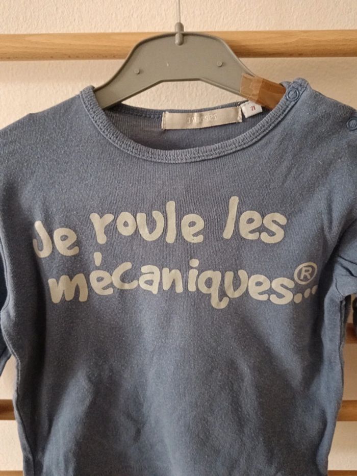 T-shirt manche longue 3 suisses - photo numéro 2