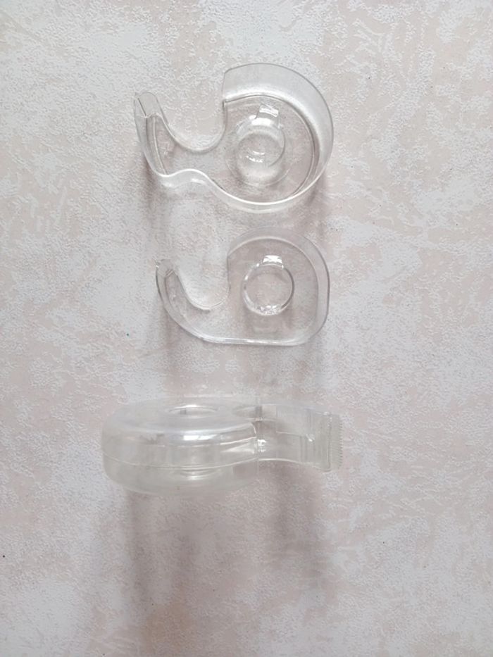 Lot de 3 dévidoirs pour scotch - photo numéro 2