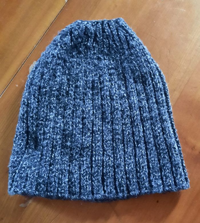 Ensemble bonnet et écharpe gris - photo numéro 4