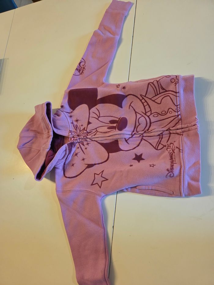 Sweat zippé fille Disney - photo numéro 2