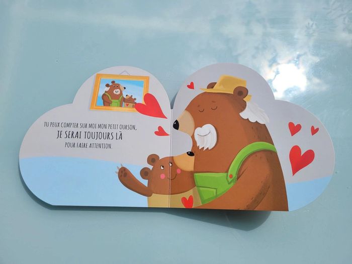 Superbe livre en forme de 🩷 L'Amour d'un grand-père 🐻 - photo numéro 8