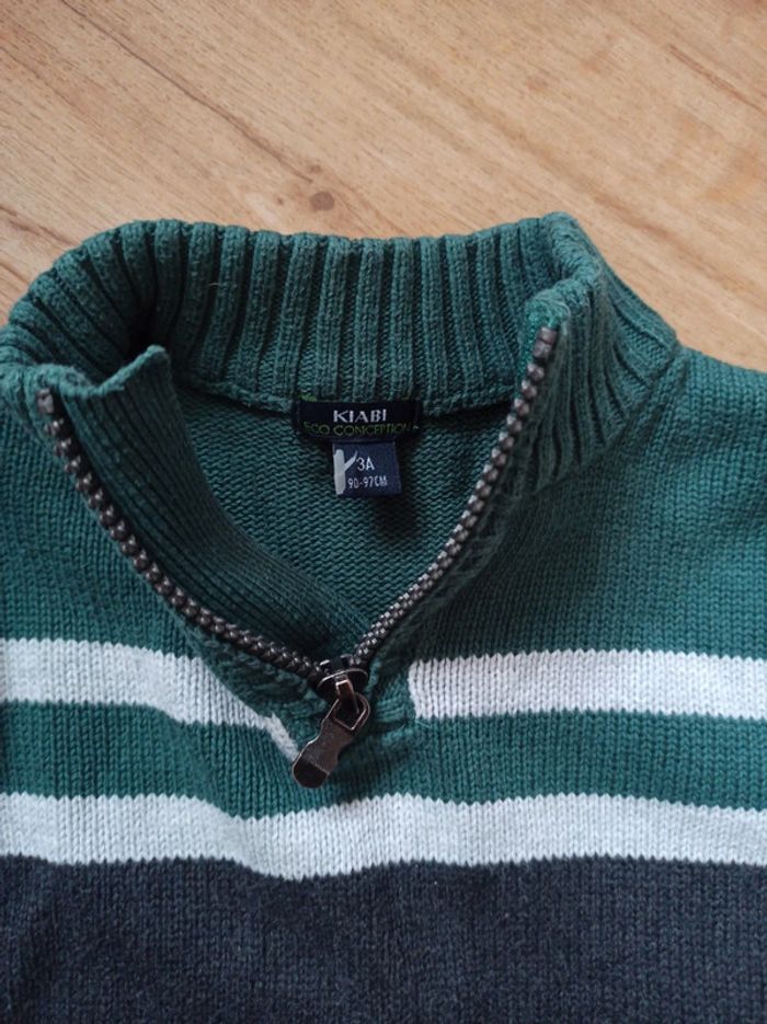 Pull col zip - photo numéro 2