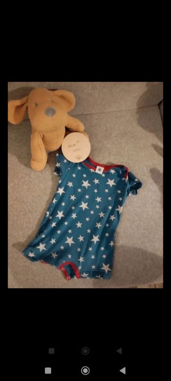 Barboteuse petit bateau 6 mois