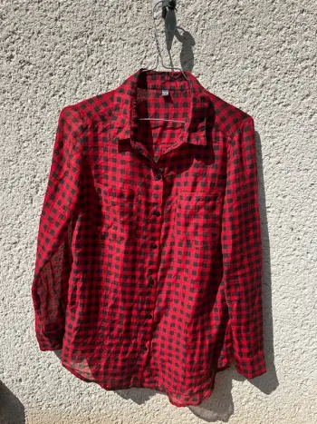 Chemise carreaux