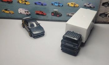 Camion + voiture hot wheels