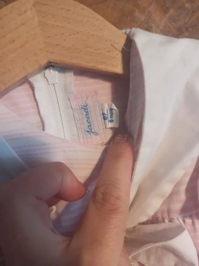 Tenue Jacadi vintage tbe 6 mois - photo numéro 5