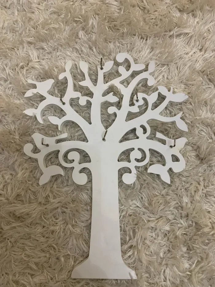 Arbre porte bijoux en bois