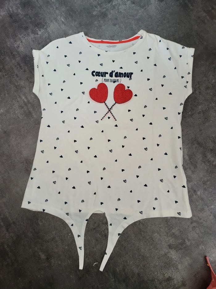 Lot 6 t-shirts/chemiser fille 12 ans très bon état - photo numéro 13