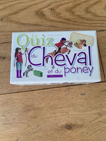 Jeux quiz cheval et poney galop 1 à 5