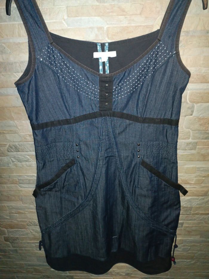 Robe jean marine Salt & Peppers 40 - photo numéro 2