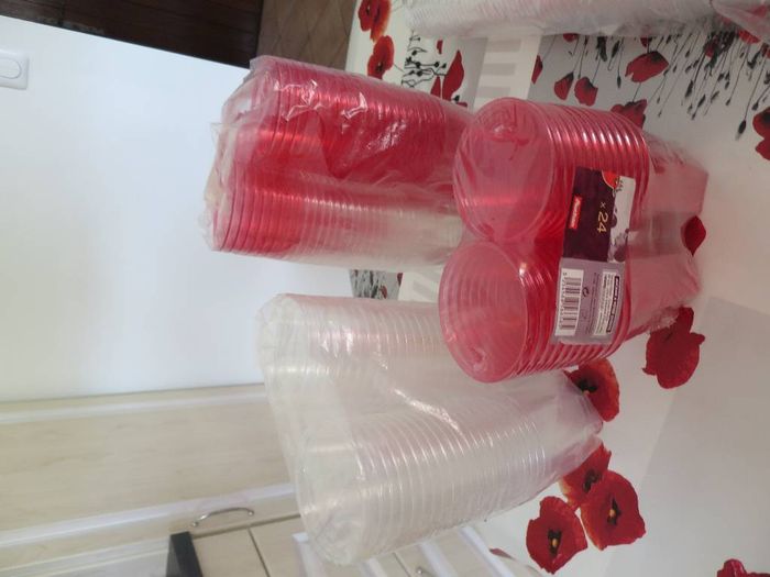 1 Lot Neuf de Verres en Plastique + 1 Cadeau - photo numéro 7